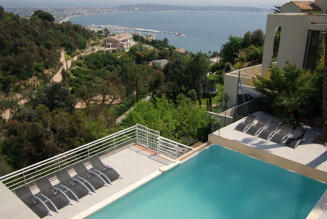 Villa Alamp#Supercannes #Golfejuan #Cannes #Mediterraneanpanoramicview #Piscine #Rooftop # Verymodern #Openliving #Closebeach #Closecapantibes Валлоріс Екстер'єр фото